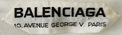 Overblouse, House of Balenciaga (French, founded 1937), linen, French