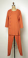 Pantsuit, House of Balenciaga (French, founded 1937), silk, French