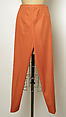 Pantsuit, House of Balenciaga (French, founded 1937), silk, French