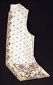 Vest, silk, cotton, French