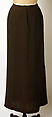 Evening dress, Madame Grès (Germaine Émilie Krebs) (French, Paris 1903–1993 Var region), (a) silk
(b) rayon, French