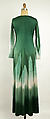 Evening dress, Emma Gibbs-Battie, silk, American