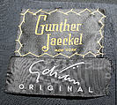 Suit, Gilbert Adrian (American, Naugatuck, Connecticut 1903–1959 Hollywood, California), wool, American