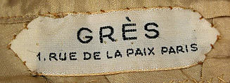 Dress, Madame Grès (Germaine Émilie Krebs) (French, Paris 1903–1993 Var region), silk, French