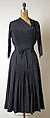 Dress, Madame Grès (Germaine Émilie Krebs) (French, Paris 1903–1993 Var region), wool, French