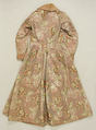 Dressing gown, silk, French