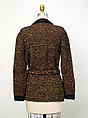 Cardigan sweater, House of Chanel (French, founded 1910), wool, angora, French
