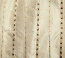 Robe à la Polonaise, silk, cotton, British