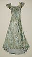 Evening dress, Jeanne Hallée (French, 1870–1924), silk, metal, paste, French