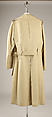Trench coat, Pierre Cardin (French (born Italy), San Biagio di Callalta 1922–2020 Neuilly), cotton, synthetic fiber, French