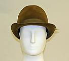 Hat, Pierre Cardin (French (born Italy), San Biagio di Callalta 1922–2020 Neuilly), wool, French