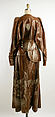 Suit, Bill Gibb (British, 1943–1988), leather, British