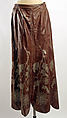 Suit, Bill Gibb (British, 1943–1988), leather, British