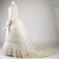 Dress, cotton, American