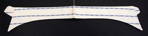 Collar, cotton, American