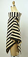 Beachwear, (a-c) cotton
(d) cotton, plastic, French