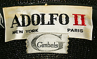 Hat, Adolfo (American, born Cuba, Cárdenas 1923–2021 New York), straw, American