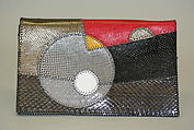 Purse, Furst and Mooney, Inc, snakeskin, leather, American