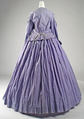 Dress, cotton, American