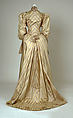 Dress, Redfern (1847–1940), silk, cotton, American