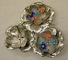Clip, House of Chanel  French, metal, glass, French