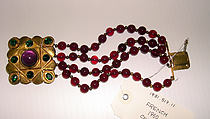 Bracelet, House of Chanel  French, glass, metal, French