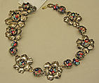 Necklace, House of Chanel  French, metal, glass, French