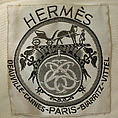 Coat, Hermès (French, founded 1837), cotton, French