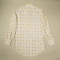 Shirt, Elsa Schiaparelli (Italian, 1890–1973), cotton, French