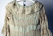Tea gown, Callot Soeurs (French, active 1895–1937), silk, cotton, French