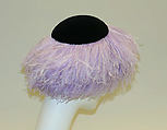 Hat, David Shilling (British, born 1956), silk, feathers, British
