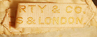 Dress, Liberty & Co. (British, founded London, 1875), silk, British