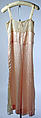 Loungewear, silk, probably American