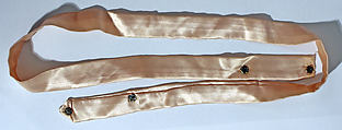 Loungewear, silk, probably American