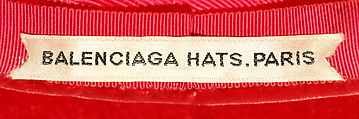 Hat, House of Balenciaga (French, founded 1937), silk, French