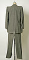 Suit, House of Balmain (French, founded 1945), wool, French