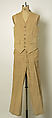 Suit, Sal Cesarani (American, born 1939), wool, cotton, American