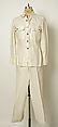 Leisure suit, Carlo Palazzi, Inc., linen, Italian