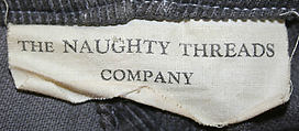 Ensemble, cotton, wool, Japanese