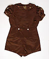 Suit, silk, European