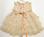 Ensemble, cotton, silk, European