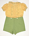 Suit, cotton, European