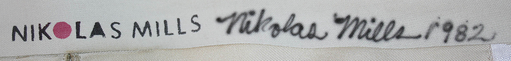 "Barcode Jacket", Nikolas C. Mills, nylon, rayon, cotton, American