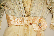 Evening dress, House of Worth (French, 1858–1956), silk, French