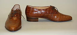Oxfords, Susan Bennis/Warren Edwards (American, 1977–1997), leather, American