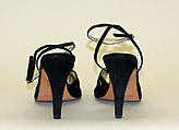 Pumps, Madame Suzy (French), leather, American