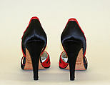 Pumps, Susan Bennis/Warren Edwards (American, 1977–1997), leather, silk, American