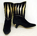 Boots, Susan Bennis/Warren Edwards (American, 1977–1997), leather, American