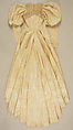 Wedding dress, House of Worth (French, 1858–1956), silk, French