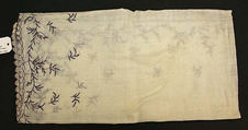 Shawl, cotton, French